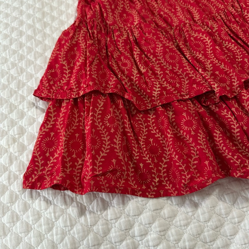 Shore Smocked Ruffle Hem Romper - Picture 5 of 10